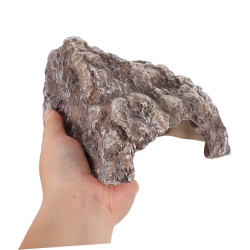 FIXOSHEE Reptilien Höhle Versteck Aquarium Dekoration aus Widerstandsfähigem Harz Kleines Terrarium Zubehör für Betta Fische Garnelen Eidechsen Stressreduzierender Rückzugsort Pflegeleicht FIXOSHEE Reptilien Höhle Versteck Aquarium Dekoration aus Widerstandsfähigem Harz Kleines Terrarium Zubehör für Betta Fische Garnelen Eidechsen Stressreduzierender Rückzugsort Pflegeleicht von FIXOSHEE