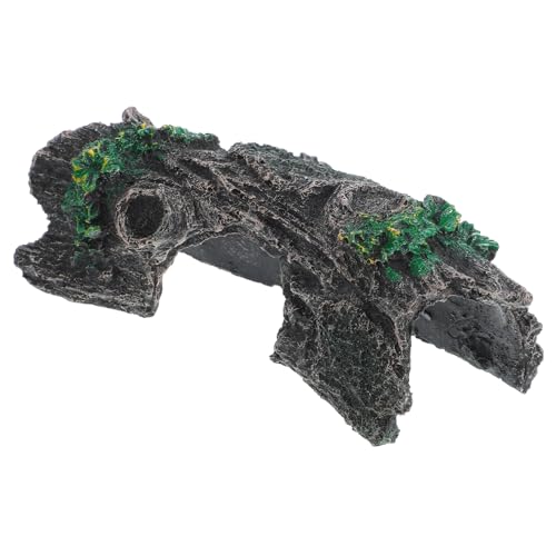 FIXOSHEE Reptilien Versteck Höhle Resin Baumhöhle Terrarium Dekoration Dunkler Unterschlupf für Eidechsen Schlangen und Schildkröten Naturnahes Versteckspiel FIXOSHEE Reptilien Versteck Höhle Resin Baumhöhle Terrarium Dekoration Dunkler Unterschlupf für Eidechsen Schlangen und Schildkröten Naturnahes Versteckspiel von FIXOSHEE