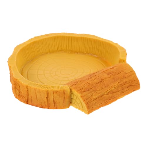 FIXOSHEE Reptilien Wasserschale Terrarium Langlebig Hitzebeständig Realistisches Design Für Eidechsen Schildkröten Und Kriechtiere Wassernapf Zubehör Haustierkäfig FIXOSHEE Reptilien Wasserschale Terrarium Langlebig Hitzebeständig Realistisches Design Für Eidechsen Schildkröten Und Kriechtiere Wassernapf Zubehör Haustierkäfig von FIXOSHEE