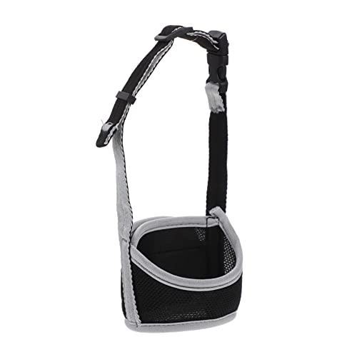 FIXOSHEE Schnauze Mundschutzabdeckung kein Rindenmaulkorb Maulkörbe lustiger Maulkorb Welpe Hundemaulkorb hundepflege Hunde Pflege für Welpen für Hunde Nylon Dark Grey FIXOSHEE Schnauze Mundschutzabdeckung kein Rindenmaulkorb Maulkörbe lustiger Maulkorb Welpe Hundemaulkorb hundepflege Hunde Pflege für Welpen für Hunde Nylon Dark Grey von FIXOSHEE