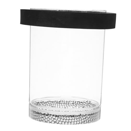 FIXOSHEE Schwimmende Fischzuchtbox für Aquarium mit Klarem Sichtfenster Schützendes Aufzuchtbecken für Guppy Brut Sichere Laichbox zur Erhöhung der Überlebensrate von Jungfischen von FIXOSHEE