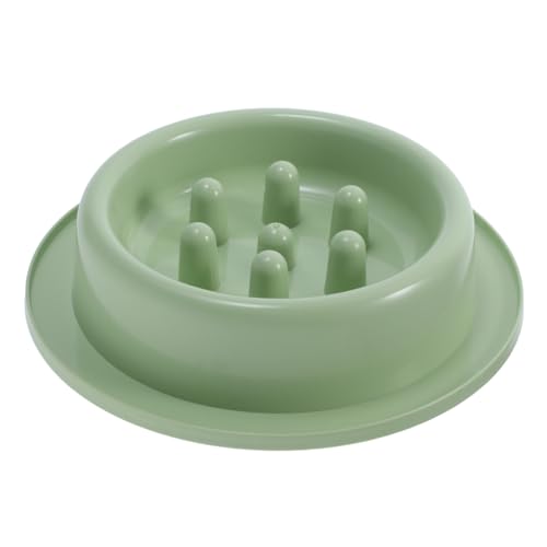 FIXOSHEE Slow-Food-schüssel Für Haustiere Futternäpfe Für Hunde Slow Feeder Hundenäpfe Welpe Langsamer Fressnapf Für Hunde Saugnapf Für Lebensmittel Futternapf Für Hunde Hundenapf Green Abs von FIXOSHEE