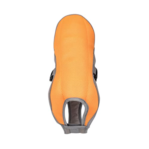 FIXOSHEE Sommerliche Haustier Kühlweste Atmungsaktiv Leicht Kühlender Hundemantel Orange XL Für Und Bewegung von FIXOSHEE