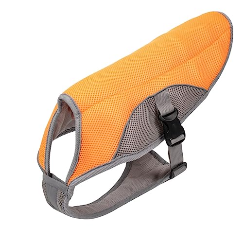 FIXOSHEE Sommerliche Haustier Kühlweste Orange Atmungsaktiv Leicht Kühlender Hundemantel Komfortabel Für Hunde FIXOSHEE Sommerliche Haustier Kühlweste Orange Atmungsaktiv Leicht Kühlender Hundemantel Komfortabel Für Hunde von FIXOSHEE