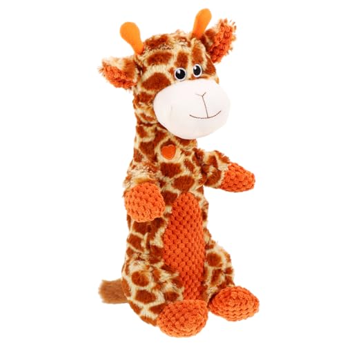FIXOSHEE Süßes Cartoon Giraffe Form Plüsch Molarenspielzeug für Kleine Welpen Quietschspielzeug zur Zahnpflege Unterhaltsame Beschäftigung für Haustiere FIXOSHEE Süßes Cartoon Giraffe Form Plüsch Molarenspielzeug für Kleine Welpen Quietschspielzeug zur Zahnpflege Unterhaltsame Beschäftigung für Haustiere von FIXOSHEE