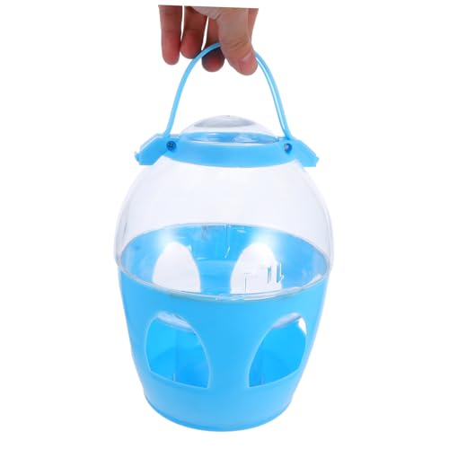 FIXOSHEE Tauben Wasserspender Transparent Großer Vogeltrog mit Abnehmbarem Stabilem Design Leicht zu Reinigen Geeignet für Haustiere Zoos und Vogelkäfige Praktisch und Langlebig von FIXOSHEE