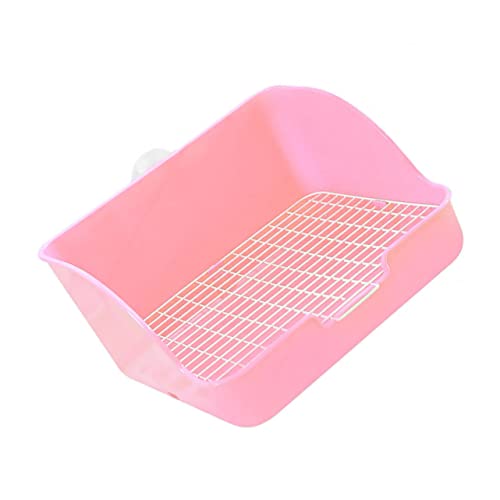 FIXOSHEE Toilette für Kleine Haustiere Rechteckige Box aus Umweltfreundlichem Material Abnehmbar zu Reinigen für Meerschweinchen und Chinchillas FIXOSHEE Toilette für Kleine Haustiere Rechteckige Box aus Umweltfreundlichem Material Abnehmbar zu Reinigen für Meerschweinchen und Chinchillas von FIXOSHEE