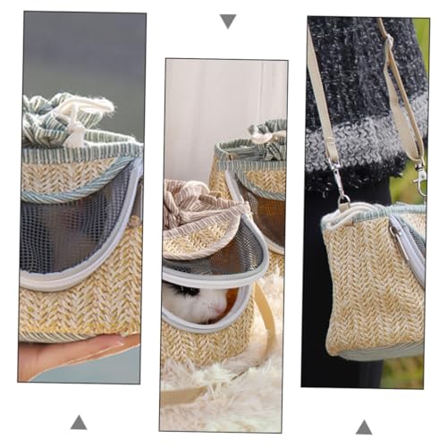 FIXOSHEE Tragbare Haustier Reisetasche für Hamster und Kleine Haustiere Faltbarer Atmungsaktiver Transportrucksack mit Reißverschluss Geeignet für Vier Jahreszeiten Zufällige Farbe FIXOSHEE Tragbare Haustier Reisetasche für Hamster und Kleine Haustiere Faltbarer Atmungsaktiver Transportrucksack mit Reißverschluss Geeignet für Vier Jahreszeiten Zufällige Farbe von FIXOSHEE