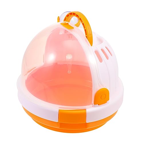 FIXOSHEE Tragbarer Hamster Tragkasten für Kleine Robuster Rattenträger für Hamster Mäuse und Frettchen für Ausflüge im Freien mit Optimaler Belüftung und Einfachem Reinigen von FIXOSHEE