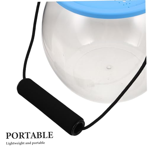 FIXOSHEE Transparenter Aquarium Tank mit Deckel und Henkel Tragbarer Plastik Fischeimer für Strand und See Salzwasserbeständig zum Beobachten und Sammeln von Krabben und Muscheln FIXOSHEE Transparenter Aquarium Tank mit Deckel und Henkel Tragbarer Plastik Fischeimer für Strand und See Salzwasserbeständig zum Beobachten und Sammeln von Krabben und Muscheln von FIXOSHEE