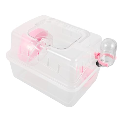 FIXOSHEE Transparenter Hamster und Meerschweinchen Reiseträger aus Robustem Tragbarer Kleintierkäfig mit zu Reinigen für Unterwegs und Sicheren Transport Kleiner Haustiere FIXOSHEE Transparenter Hamster und Meerschweinchen Reiseträger aus Robustem Tragbarer Kleintierkäfig mit zu Reinigen für Unterwegs und Sicheren Transport Kleiner Haustiere von FIXOSHEE