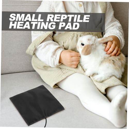 FIXOSHEE USB heizmatte für Kleintiere mit Temperaturregelung Weiches Kohlefaser Material USB stromversorgung für Hamster Kaninchen Reptilien und Vögel Mobiles Langlebiges Wärmekissen für von FIXOSHEE