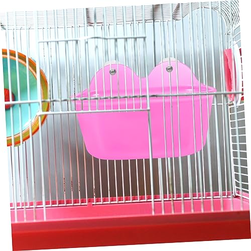FIXOSHEE Vogelbadewanne für Käfig mit Praktischem Haken Multifunktionales Papageien Badehaus aus Robustem Geeignet als Badewanne und Futternapf für Wellensittiche und Kleine Vögel FIXOSHEE Vogelbadewanne für Käfig mit Praktischem Haken Multifunktionales Papageien Badehaus aus Robustem Geeignet als Badewanne und Futternapf für Wellensittiche und Kleine Vögel von FIXOSHEE