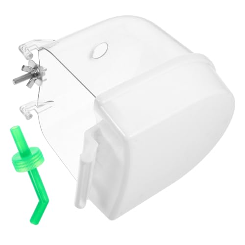 FIXOSHEE Vogelbadewanne für Käfige Weiß mit Haken Praktische Badewanne für Wellensittiche und Andere Vögel Langlebig Wiederverwendbar Sicher Anwendung für Wasserbäder FIXOSHEE Vogelbadewanne für Käfige Weiß mit Haken Praktische Badewanne für Wellensittiche und Andere Vögel Langlebig Wiederverwendbar Sicher Anwendung für Wasserbäder von FIXOSHEE
