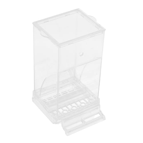 FIXOSHEE Vogelfütterer Hängenden Vogelhäuschen Papagei Futternapf Vogeltrinker Vogelwasserflasche Barsch Feeder Futternapf Für Vögel Futterbecken Für Papageien Vogelgericht Abs Transparent von FIXOSHEE