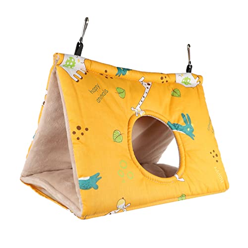 FIXOSHEE Vogelnest Hängematte aus Baumwolle und Warm Parrot Shelter Vogelhaus für Wellensittiche Mittlere mit Rundem Eingang für Papageien und Kleine Vögel FIXOSHEE Vogelnest Hängematte aus Baumwolle und Warm Parrot Shelter Vogelhaus für Wellensittiche Mittlere mit Rundem Eingang für Papageien und Kleine Vögel von FIXOSHEE