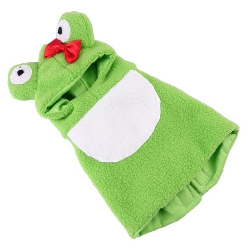 FIXOSHEE Warmer Papageien Hoodie für Haustier Vögel Bunte Fleece Kostümjacke für Sittiche und Kuschelige Cosplay Vogelkleidung für Party Weihnachten und Kalte Tage von FIXOSHEE