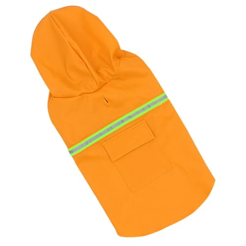 FIXOSHEE Wasserdichter Regenmantel aus Reflektierendem Nylon Verstellbar für Große Sicherheitsregenjacke für Haustiere für Regnerische FIXOSHEE Wasserdichter Regenmantel aus Reflektierendem Nylon Verstellbar für Große Sicherheitsregenjacke für Haustiere für Regnerische von FIXOSHEE
