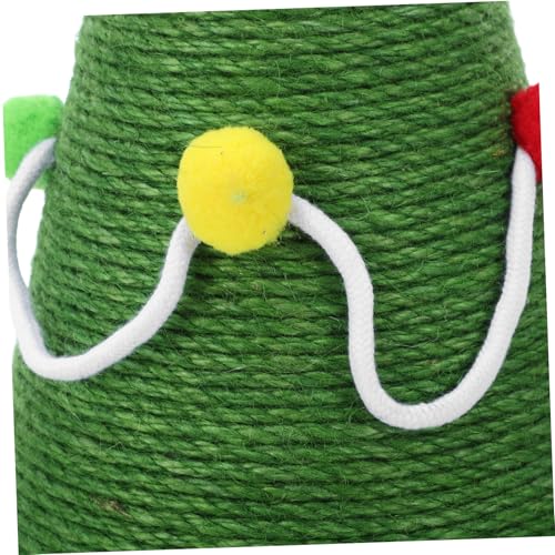FIXOSHEE Weihnachtlicher Katzen Kratzbaum Hoch Natürlicher Sisal Kratzpfosten Stabiler Vertikaler Kratzbaum Kletterspielzeug für Katzen Fördert Aktivität und Schützt Möbel FIXOSHEE Weihnachtlicher Katzen Kratzbaum Hoch Natürlicher Sisal Kratzpfosten Stabiler Vertikaler Kratzbaum Kletterspielzeug für Katzen Fördert Aktivität und Schützt Möbel von FIXOSHEE