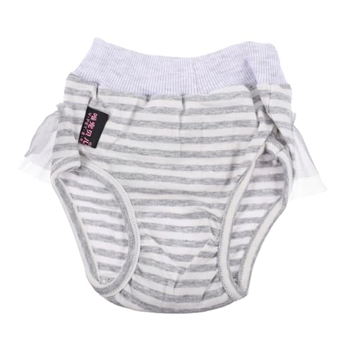FIXOSHEE Wiederverwendbare Windelhose für Hündinnen aus atmungsaktivem Baumwollstoff saugstarke waschbare Menstruationshose für Haustiere Bequeme Pet Dog Unterwäsche mit niedlichem Design FIXOSHEE Wiederverwendbare Windelhose für Hündinnen aus atmungsaktivem Baumwollstoff saugstarke waschbare Menstruationshose für Haustiere Bequeme Pet Dog Unterwäsche mit niedlichem Design von FIXOSHEE