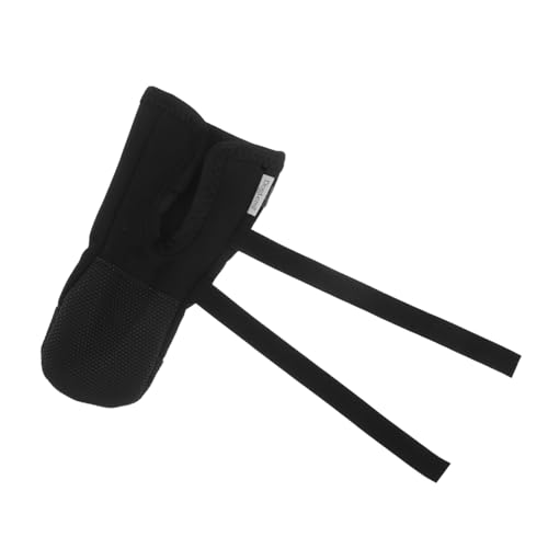 FIXOSHEE wasserdichte Fußabdeckung Für Haustiere Greiferhundschuhe Anti-Licking-hundesocken Anti-Lick-pfotensocken wasserdichte Hundeschuhe Hundesocken Für Wunden Schwarz Polyester von FIXOSHEE