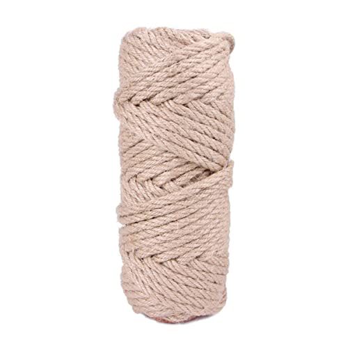 FIZOVER 10 ms 4/6 mm Katzenkratzbaum Haustier Hanfseil Sisalseil Kratzmaterial Krallenschleifen Spielzeug Zubehör Handwerk Natürliche Jute-Schnur Seile - 6 mm, 10 m FIZOVER 10 ms 4/6 mm Katzenkratzbaum Haustier Hanfseil Sisalseil Kratzmaterial Krallenschleifen Spielzeug Zubehör Handwerk Natürliche Jute-Schnur Seile - 6 mm, 10 m von FIZOVER