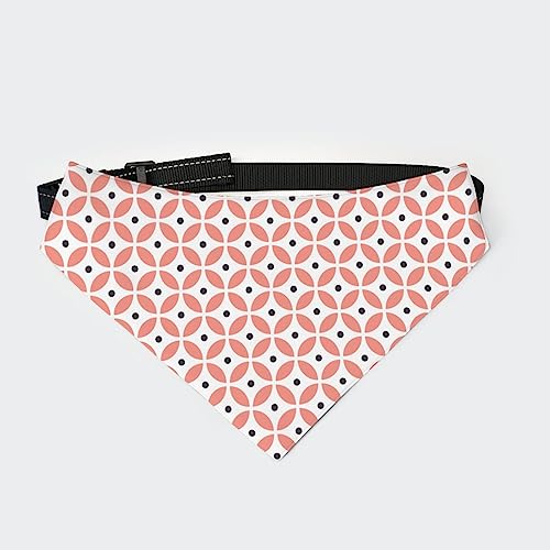 Abstraktes geometrisches nordisches Hunde-Bandana-Halsband, Haustier-Dreieckstuch, Katzen-Halstuch mit Verstellbarer Schnalle Abstraktes geometrisches nordisches Hunde-Bandana-Halsband, Haustier-Dreieckstuch, Katzen-Halstuch mit Verstellbarer Schnalle von FJQWKLF
