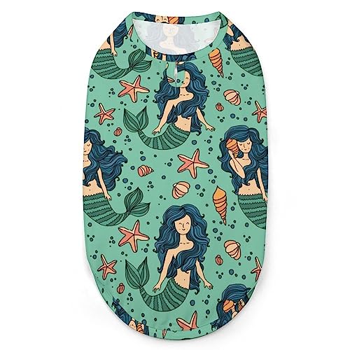 Cuteermaidecret Hundehemd, Sommer-T-Shirt für Haustiere, weiches, ärmelloses Tanktop, Haustierkleidung, formelle Kleidung für alle Welpen und Katzen, XX-Large Cuteermaidecret Hundehemd, Sommer-T-Shirt für Haustiere, weiches, ärmelloses Tanktop, Haustierkleidung, formelle Kleidung für alle Welpen und Katzen, XX-Large von FJQWKLF