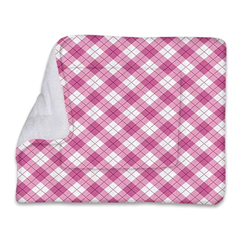 FJQWKLF Fuchsia Hellrosa Weiß Selbstheizende Haustier-Pads Decke Welpen-Haustier-Pad Mädchen-Stil Kariertes Design für Welpen Hund Katze Sofakissen Heimteppich Warm halten Schlafbezug Abstrakt FJQWKLF Fuchsia Hellrosa Weiß Selbstheizende Haustier-Pads Decke Welpen-Haustier-Pad Mädchen-Stil Kariertes Design für Welpen Hund Katze Sofakissen Heimteppich Warm halten Schlafbezug Abstrakt von FJQWKLF