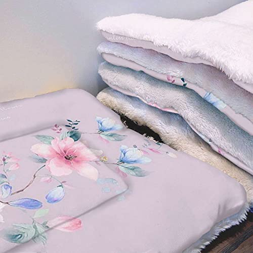 FJQWKLF Rosa lila Haustier-Katze-Schlafdecke, modernes, Romantisches Blumenmuster, maschinenwaschbare Unterlage, Haustier-Schlafmatte für Hunde und Katzen, abstrakt FJQWKLF Rosa lila Haustier-Katze-Schlafdecke, modernes, Romantisches Blumenmuster, maschinenwaschbare Unterlage, Haustier-Schlafmatte für Hunde und Katzen, abstrakt von FJQWKLF