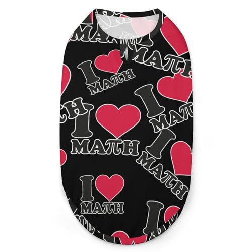 Ioveath 3D-Bedruckte Hundekleidung, stylische ärmellose Hundehemden, Weste, atmungsaktives Haustier-Tanktop, T-Shirt, Sweatshirt, Größe XL Ioveath 3D-Bedruckte Hundekleidung, stylische ärmellose Hundehemden, Weste, atmungsaktives Haustier-Tanktop, T-Shirt, Sweatshirt, Größe XL von FJQWKLF