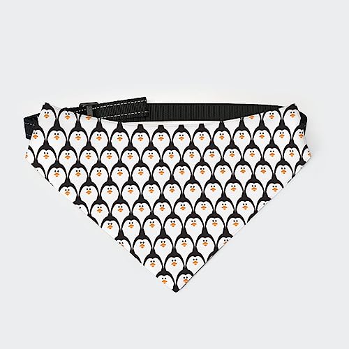 Lustiges Pinguin-Hundehalstuch, Halsband, Dreieckstuch, Katzenhalstuch mit Verstellbarer Schnalle Lustiges Pinguin-Hundehalstuch, Halsband, Dreieckstuch, Katzenhalstuch mit Verstellbarer Schnalle von FJQWKLF