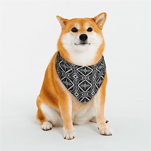Native Southwest Print Hunde-Bandana, dreieckiges Haustier-Schal, Katzen-Taschentuch, niedliche Lätzchen mit Knöpfen Native Southwest Print Hunde-Bandana, dreieckiges Haustier-Schal, Katzen-Taschentuch, niedliche Lätzchen mit Knöpfen von FJQWKLF