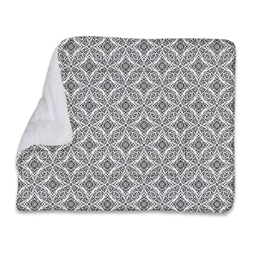 Selbstwärmendes Katzenbett in Schwarz und Weiß, selbstwärmendes Katzenbett, viktorianischer Damast, selbstheizende Schlummerunterlage, Haustierbettmatte für Haustiere, Katzen, Hunde und Kätzchen, fü Selbstwärmendes Katzenbett in Schwarz und Weiß, selbstwärmendes Katzenbett, viktorianischer Damast, selbstheizende Schlummerunterlage, Haustierbettmatte für Haustiere, Katzen, Hunde und Kätzchen, fü von FJQWKLF