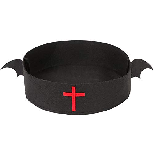 FJROnline Halloween-Katzenbett, rund, Fledermaus-Design, zusammenklappbar, für kleine Hunde und Katzen, Schwarz FJROnline Halloween-Katzenbett, rund, Fledermaus-Design, zusammenklappbar, für kleine Hunde und Katzen, Schwarz von FJROnline
