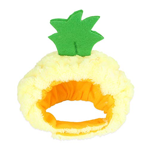 FJROnline Katzenkostüm, Hut, niedlich, Ananas, für Welpen, Katzen, Kopfbedeckung, Hut für Halloween, Festival, Foto-Requisite FJROnline Katzenkostüm, Hut, niedlich, Ananas, für Welpen, Katzen, Kopfbedeckung, Hut für Halloween, Festival, Foto-Requisite von FJROnline