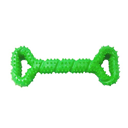 FJROnline Kauspielzeug für Hunde, Knochen, unzerstörbar, mit konvexem interaktivem Spielzeug für kleine und mittelgroße Hunde. von FJROnline