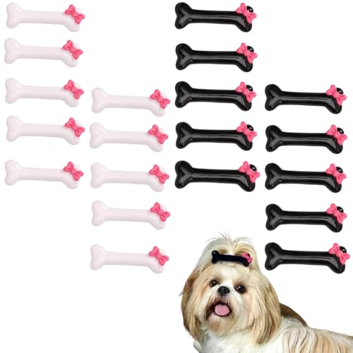 FJYXCHENXM Hundehaarschleifen, 20 Stück, niedliche Knochenschleife, Haarschleifen, Tierhaarspangen, Tierhaarspangen, Tierhaarspangen, Tierhaarspangen, Hundezubehör für Haustiere FJYXCHENXM Hundehaarschleifen, 20 Stück, niedliche Knochenschleife, Haarschleifen, Tierhaarspangen, Tierhaarspangen, Tierhaarspangen, Tierhaarspangen, Hundezubehör für Haustiere von FJYXCHENXM