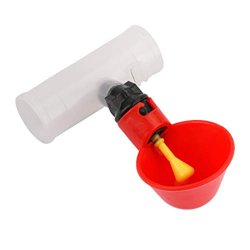 Geflügeltränke, 4 Stück, Wassertrinkbecher, Hühnerbewässerung, automatische Geflügelfütterung, Trinker, Hühnerfutterstation Geflügeltränke, 4 Stück, Wassertrinkbecher, Hühnerbewässerung, automatische Geflügelfütterung, Trinker, Hühnerfutterstation von FKJLUN