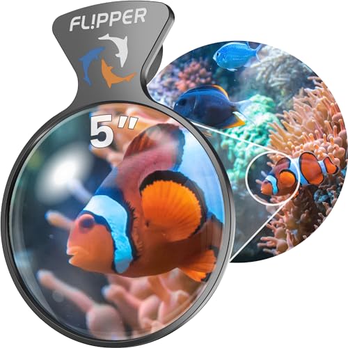 FL!PPER Flipper DeepSee Magnetischer Betrachter für Aquarien, 12,7 cm von FL!PPER