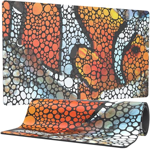 FL!PPER Flipper Luxuriöse wasserdichte Aquarium-Matte, ideal für die Reinigung von Aquarien, rutschfeste Fußmatte mit individueller Kunst, Computermatte und Schreibtischmatte, langlebig und langlebig FL!PPER Flipper Luxuriöse wasserdichte Aquarium-Matte, ideal für die Reinigung von Aquarien, rutschfeste Fußmatte mit individueller Kunst, Computermatte und Schreibtischmatte, langlebig und langlebig von FL!PPER