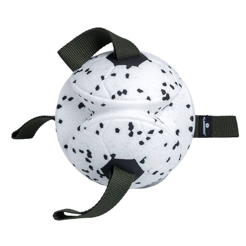 FLAMINGO™ Hundespielzeug Kona Ball grün, Durchmesser:  ca. 15 cm von FLAMINGO™