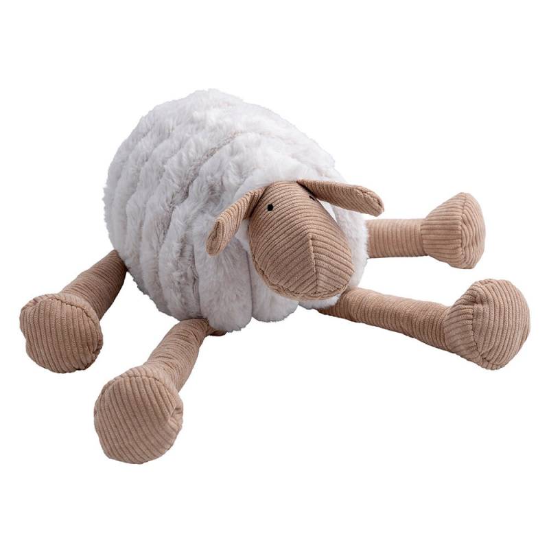 FLAMINGO™ Hunde-Plüschspielzeug Schaf Hein beige, Gr. S, Maße: ca. 15 x 28 x 30 cm von FLAMINGO