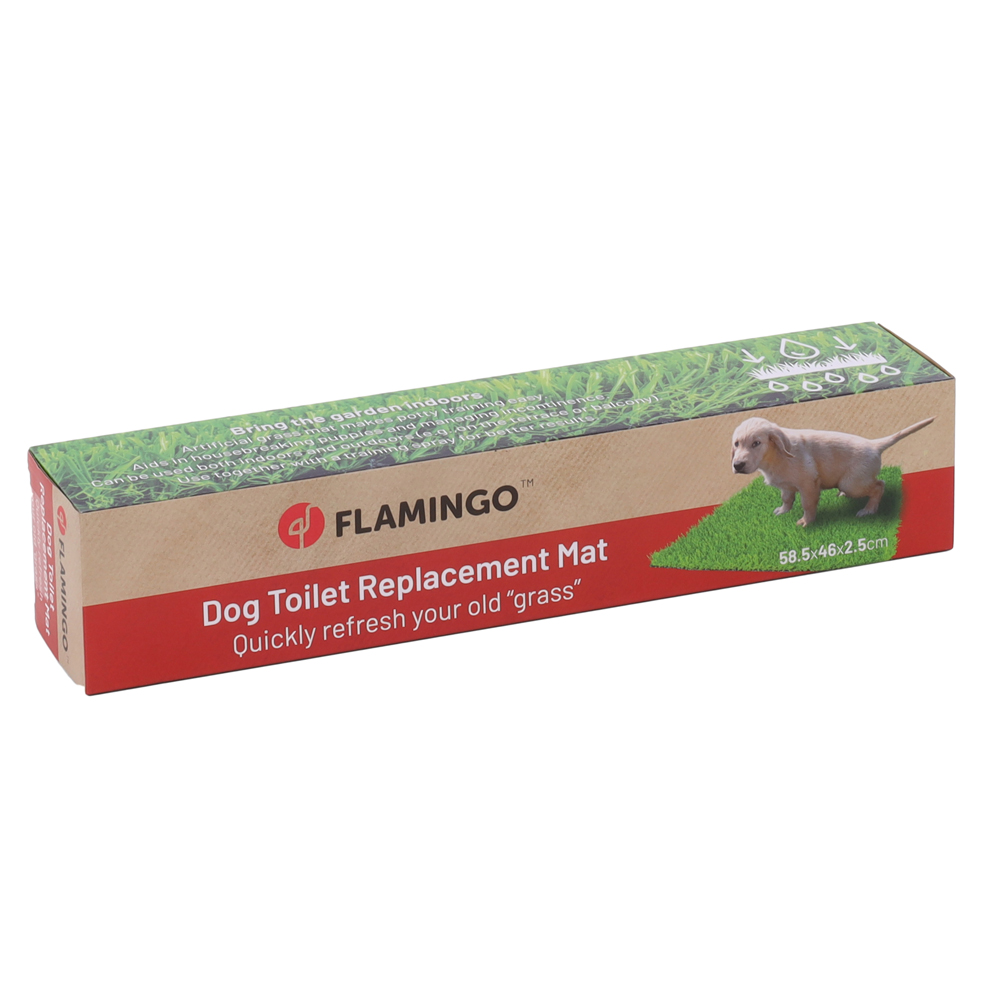 FLAMINGO Hundetoilette mit Kunstrasen - Ersatz-Rasenmatte FLAMINGO Hundetoilette mit Kunstrasen - Ersatz-Rasenmatte von FLAMINGO