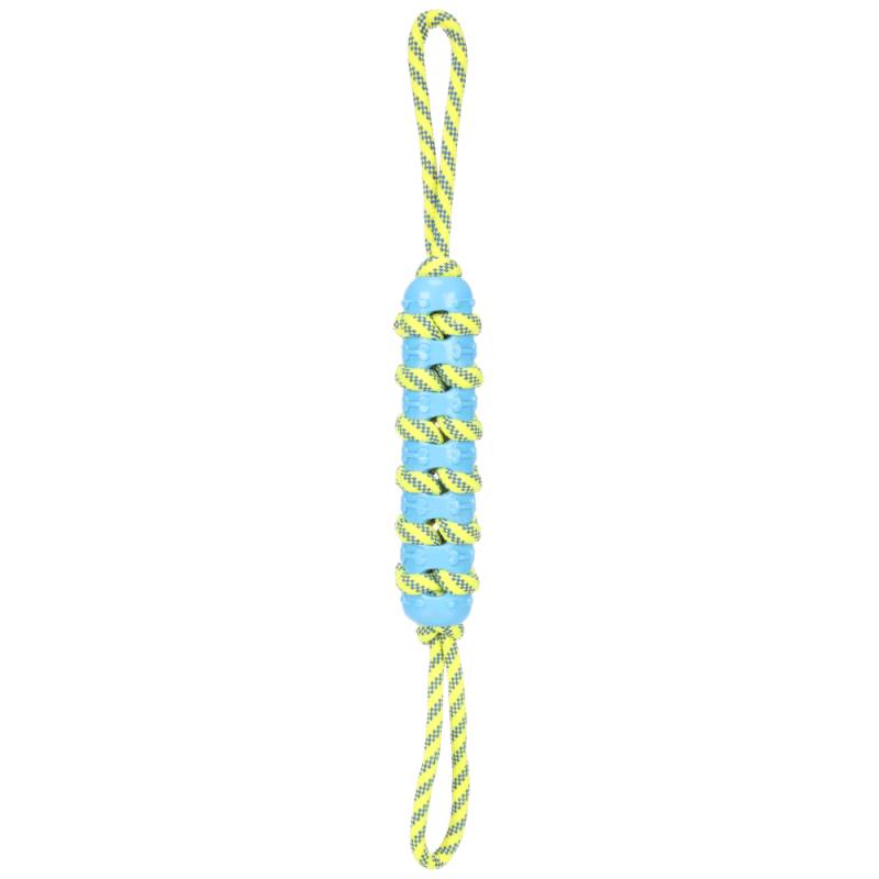 Flamingo Hundespielzeug Tofla Zerrseil und Stick - Ø 5 x L 55 cm von FLAMINGO