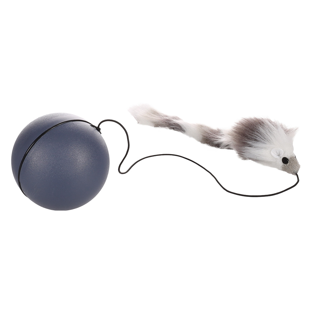 Flamingo Katzenspielzeug Ball mit Maus - 1 Stück von FLAMINGO