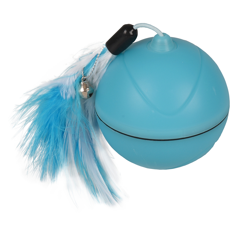 Flamingo Katzenspielzeug LED Ball Mechta - 1 Stück, blau Flamingo Katzenspielzeug LED Ball Mechta - 1 Stück, blau von FLAMINGO