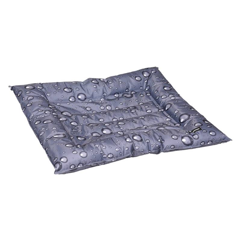 Flamingo Kühlbett Fresk Drop, grau - Größe S: L 66 x B 56 cm von FLAMINGO