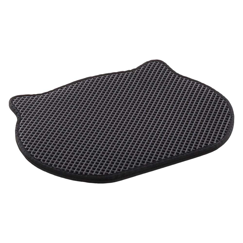 Flamingo Vorleger für Katzentoiletten Matz - schwarz Flamingo Vorleger für Katzentoiletten Matz - schwarz von FLAMINGO