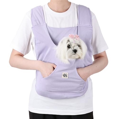 FLAdorepet Haustier-Tragerucksack für extra kleine Hunde, Katzen und Kaninchen, Yorkie-Teetasse, Chihuahua, Vorderhund, Welpen, Rucksack, für Reisen, Wandern, Camping, Violett FLAdorepet Haustier-Tragerucksack für extra kleine Hunde, Katzen und Kaninchen, Yorkie-Teetasse, Chihuahua, Vorderhund, Welpen, Rucksack, für Reisen, Wandern, Camping, Violett von FLAdorepet